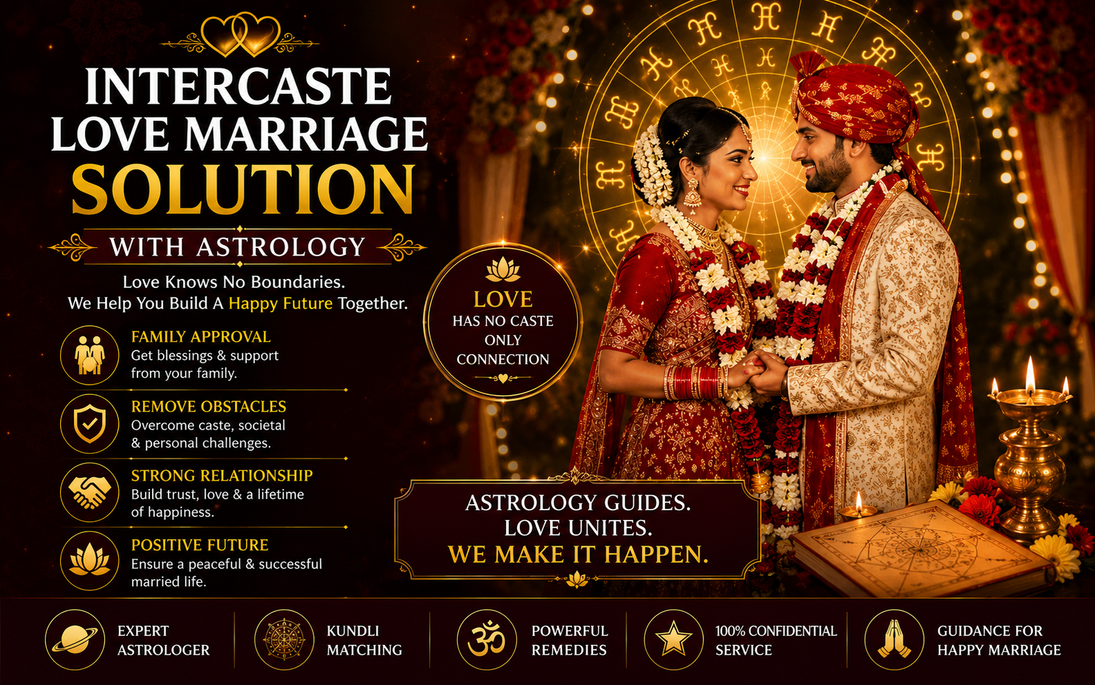 Intercaste Love Marriage Solution