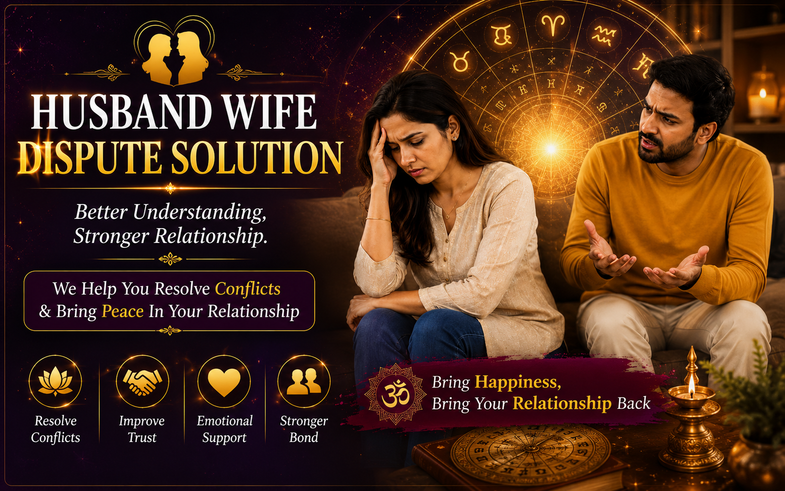 Husband Wife Dispute Solution